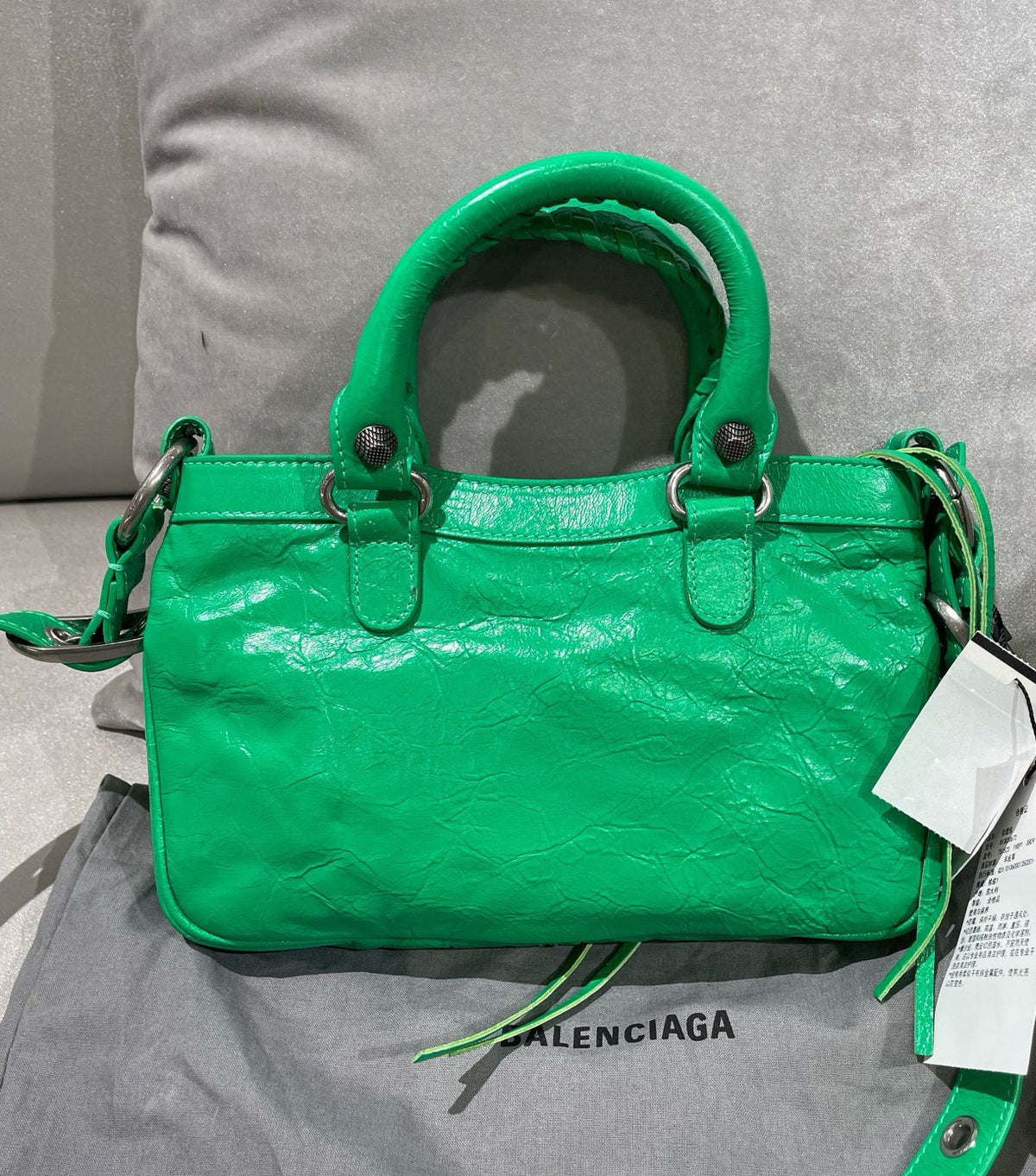 Balenciaga - Neo Cagole Mini - Leather - Green - (Mini)