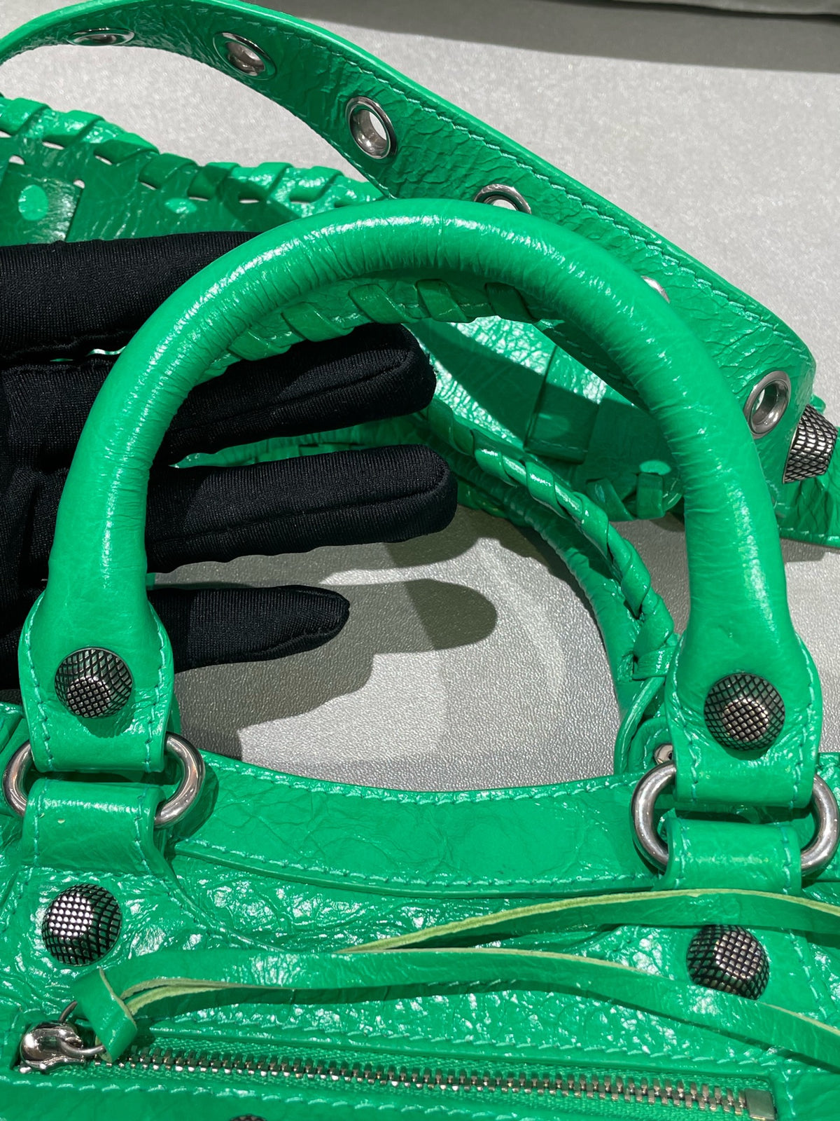 Balenciaga - Neo Cagole Mini - Leather - Green - (Mini)