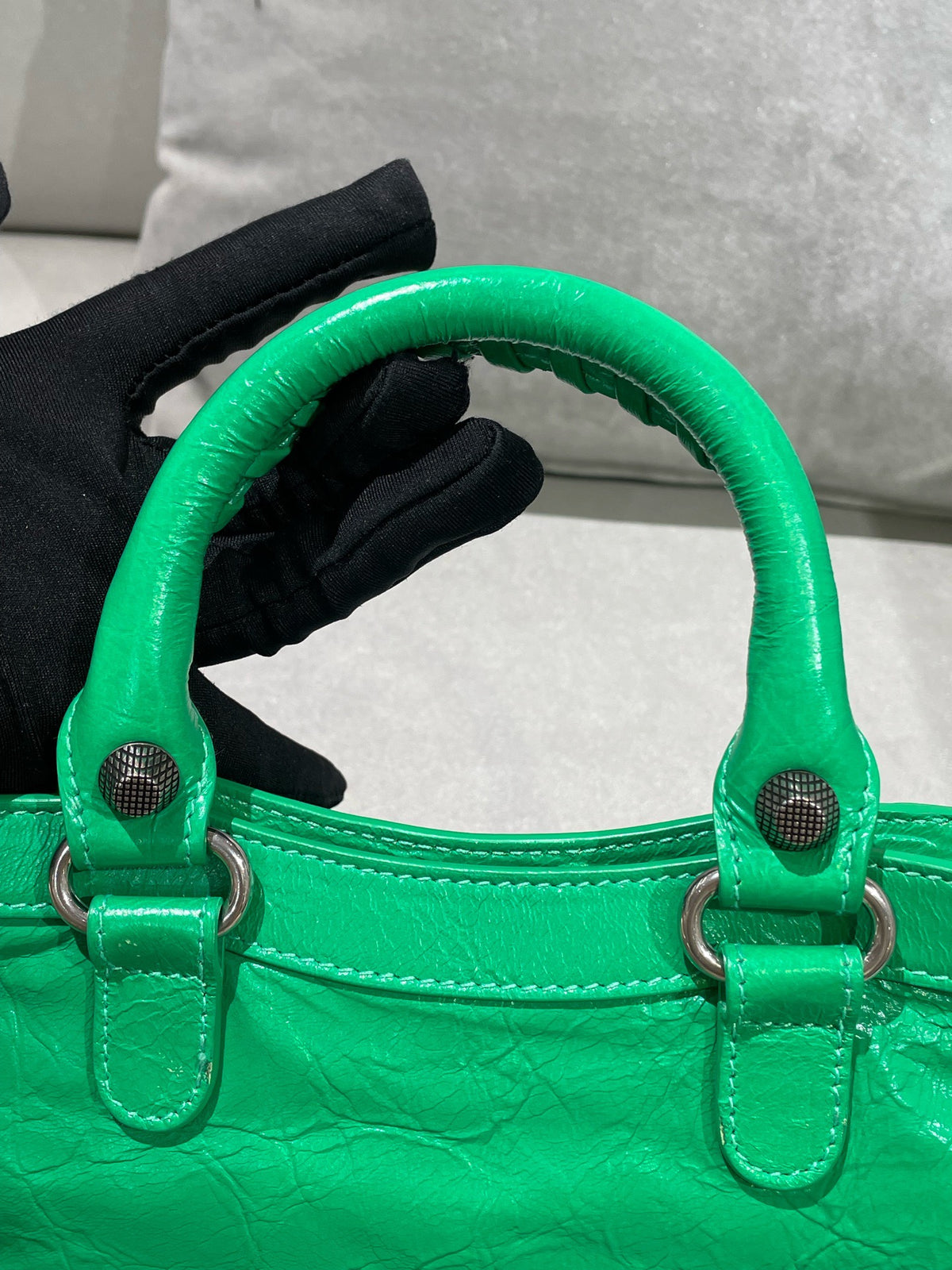 Balenciaga - Neo Cagole Mini - Leather - Green - (Mini)