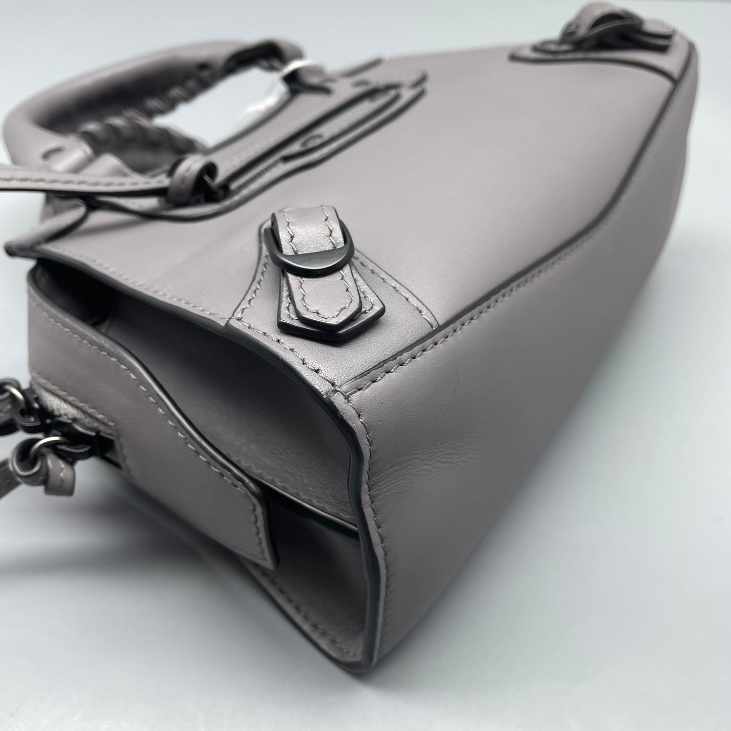 Balenciaga - Neo Classic City Bag - Leather - Grey - (mini)