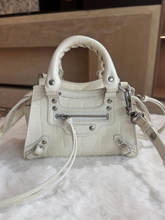 Balenciaga - Neo Classic City Mini - Leather - White - (mini)