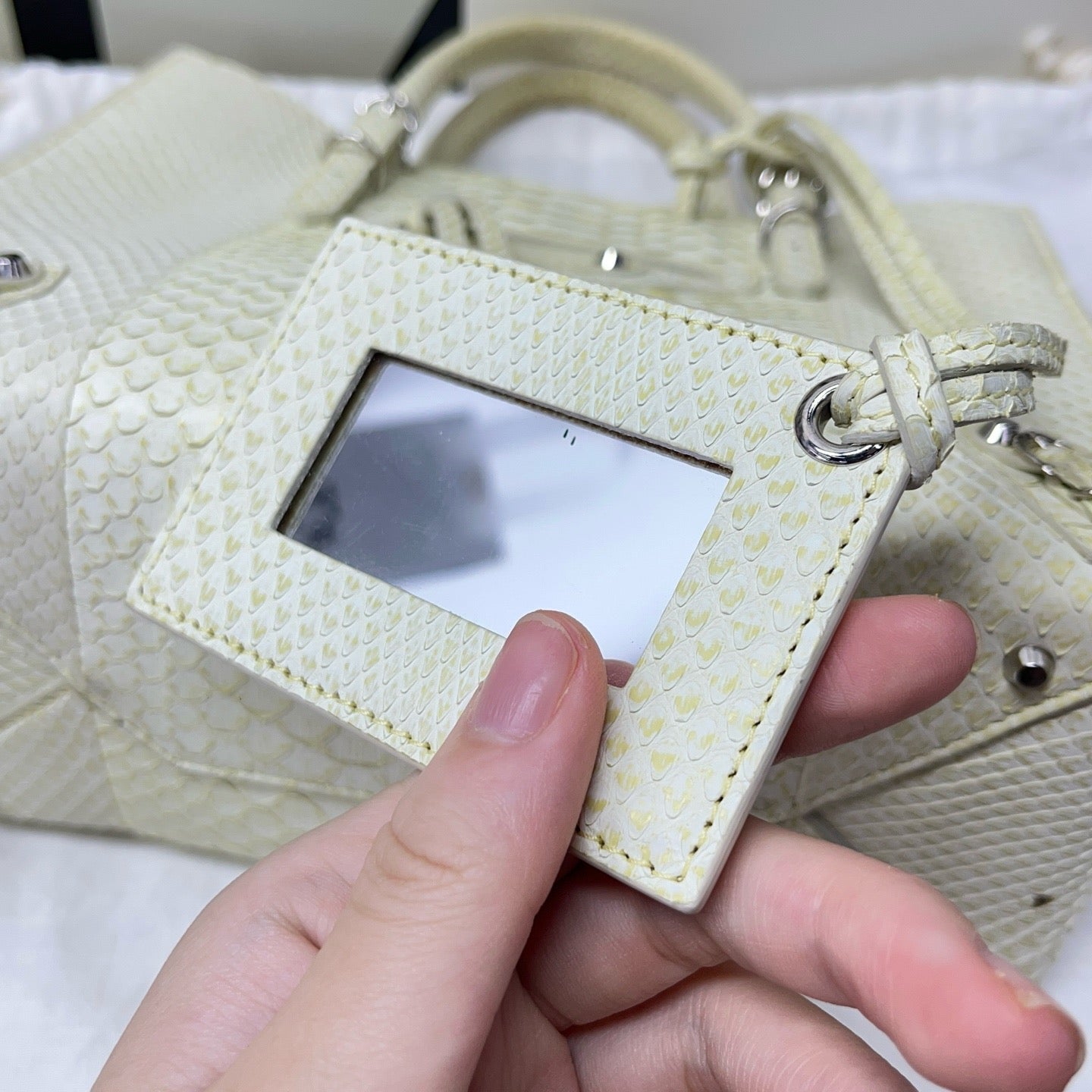 Balenciaga - Neo Classic - Exotic leathers - Python - Yellow - (small)