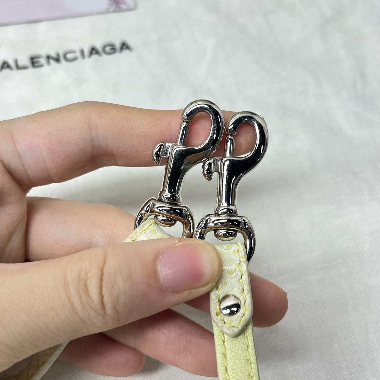 Balenciaga - Neo Classic - Exotic leathers - Python - Yellow - (small)