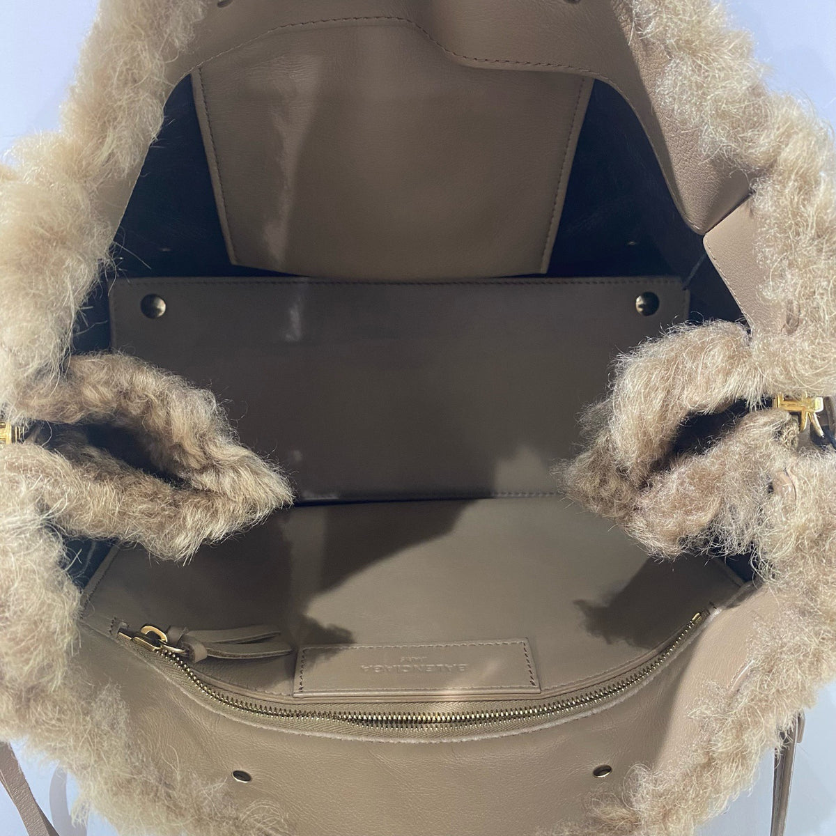 Balenciaga - Neo Classic - Fur - Shearling - Brown