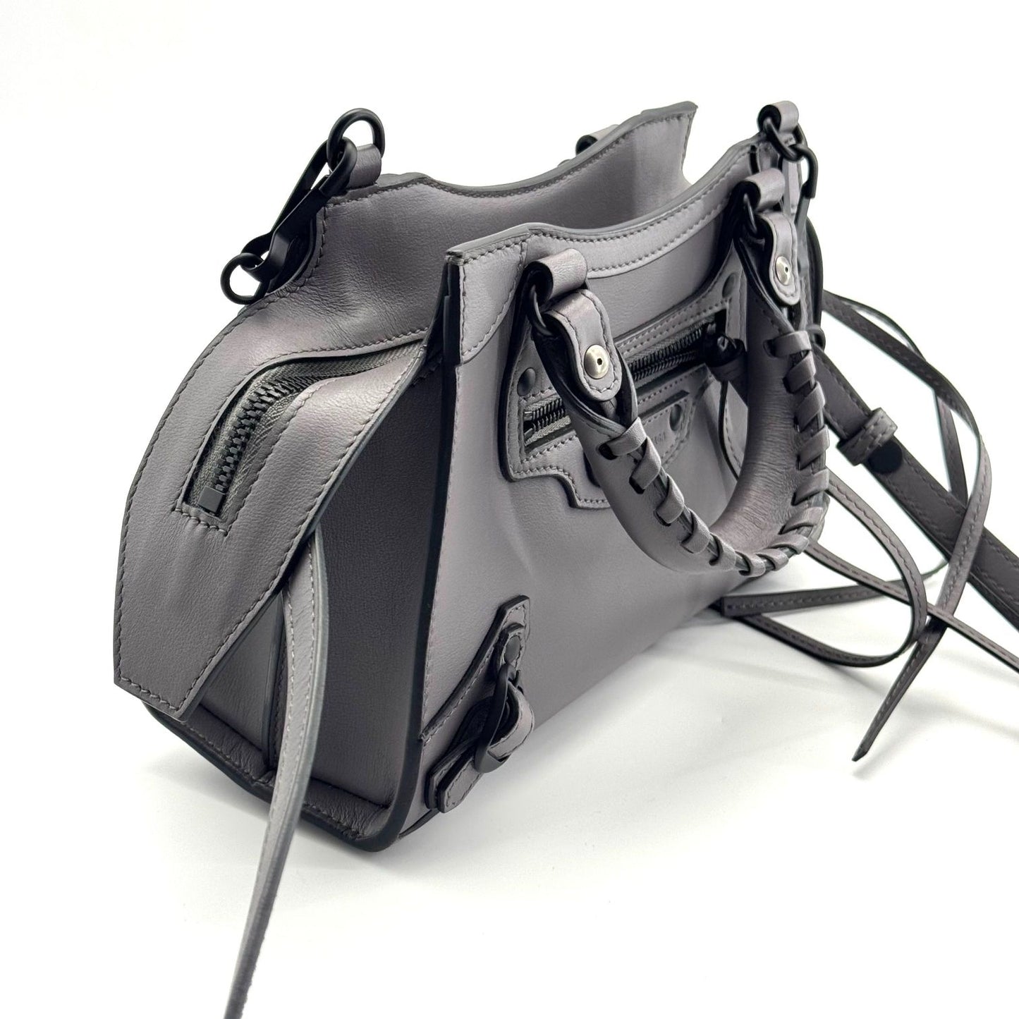 Balenciaga - Neo Classic - Leather - Grey - (mini)