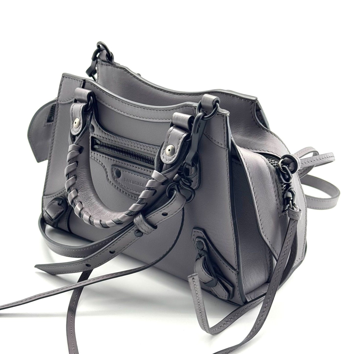 Balenciaga - Neo Classic - Leather - Grey - (mini)
