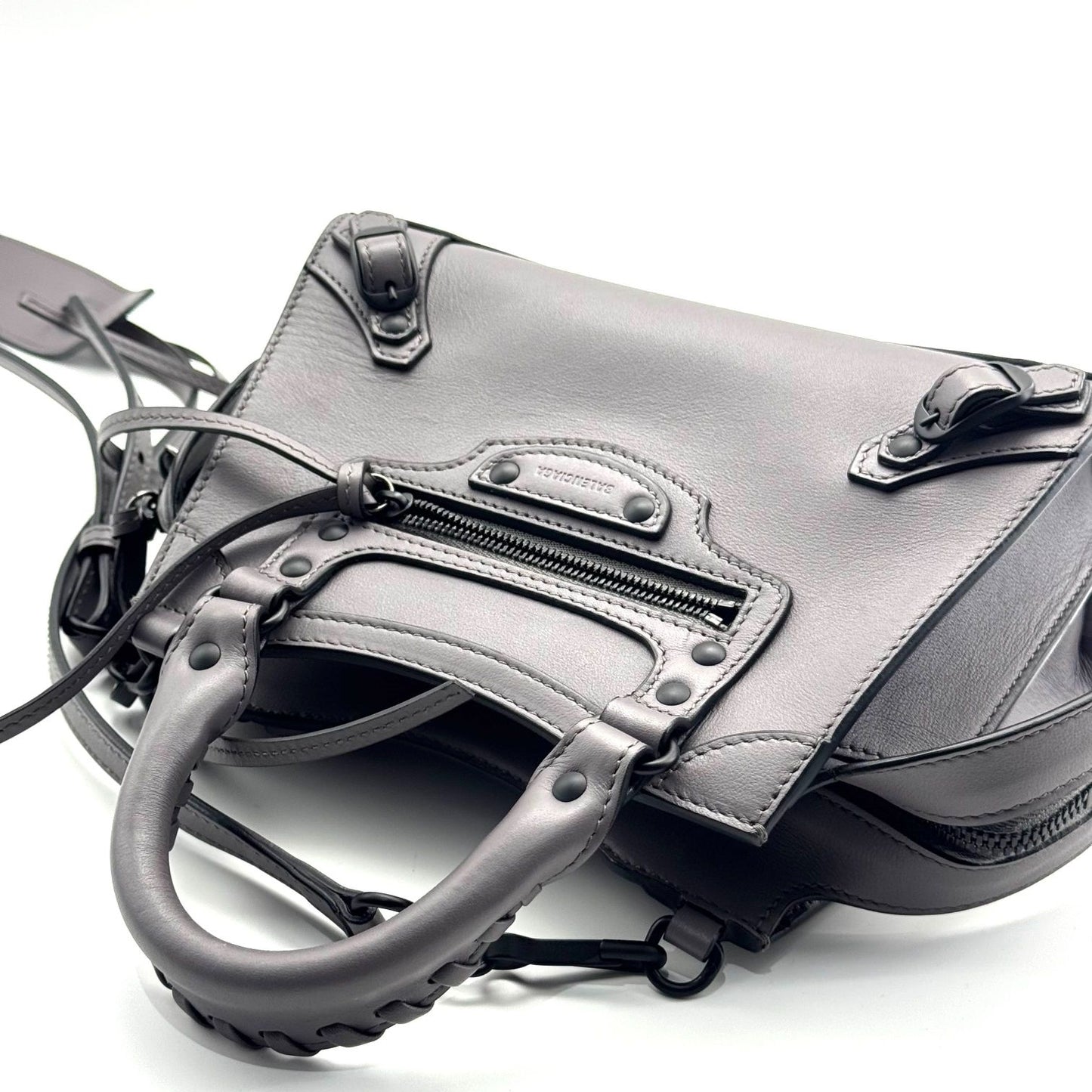 Balenciaga - Neo Classic - Leather - Grey - (mini)