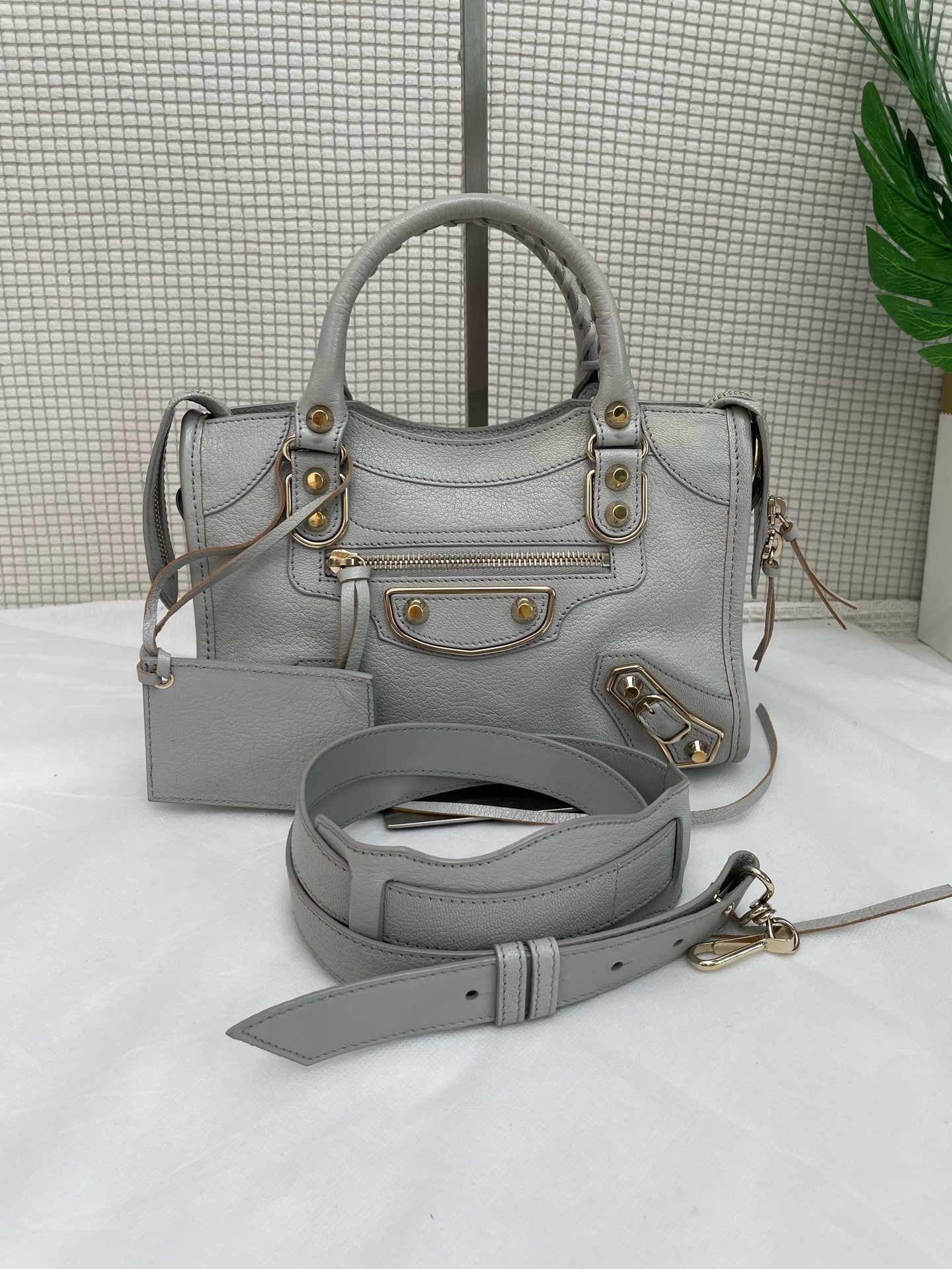 Balenciaga - Neo Classic - Leather - Grey - (small)