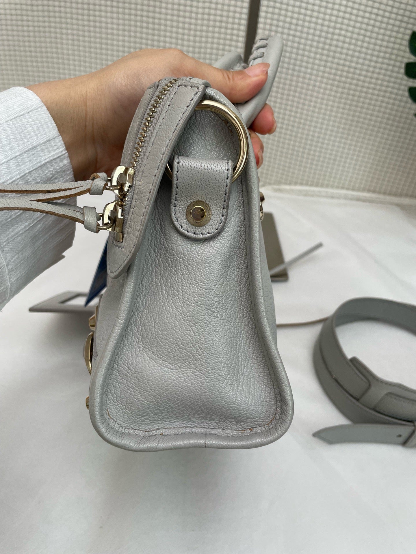 Balenciaga - Neo Classic - Leather - Grey - (small)