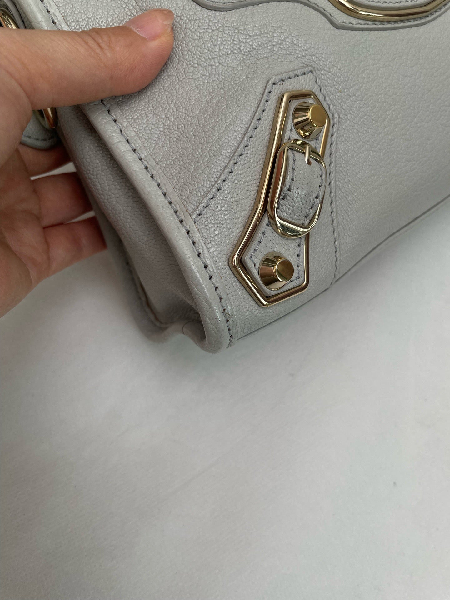 Balenciaga - Neo Classic - Leather - Grey - (small)