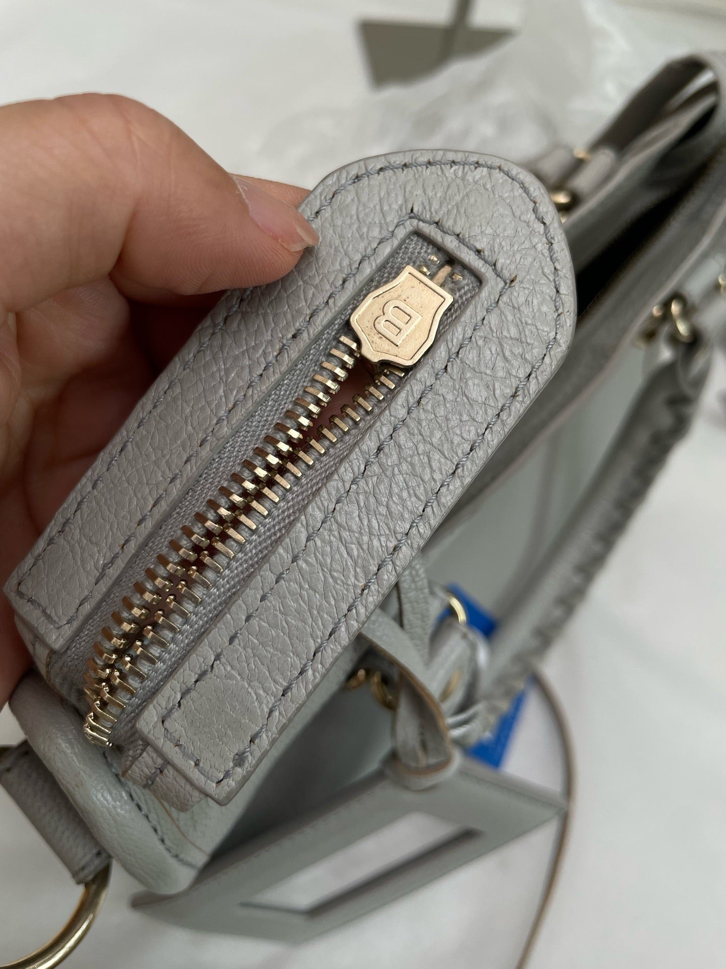 Balenciaga - Neo Classic - Leather - Grey - (small)