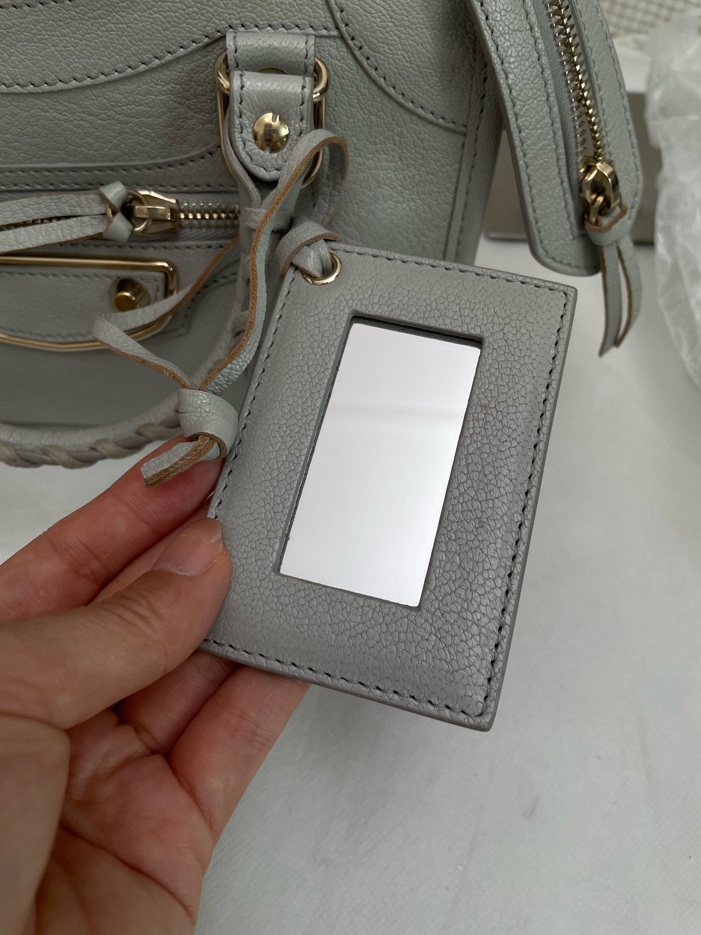 Balenciaga - Neo Classic - Leather - Grey - (small)