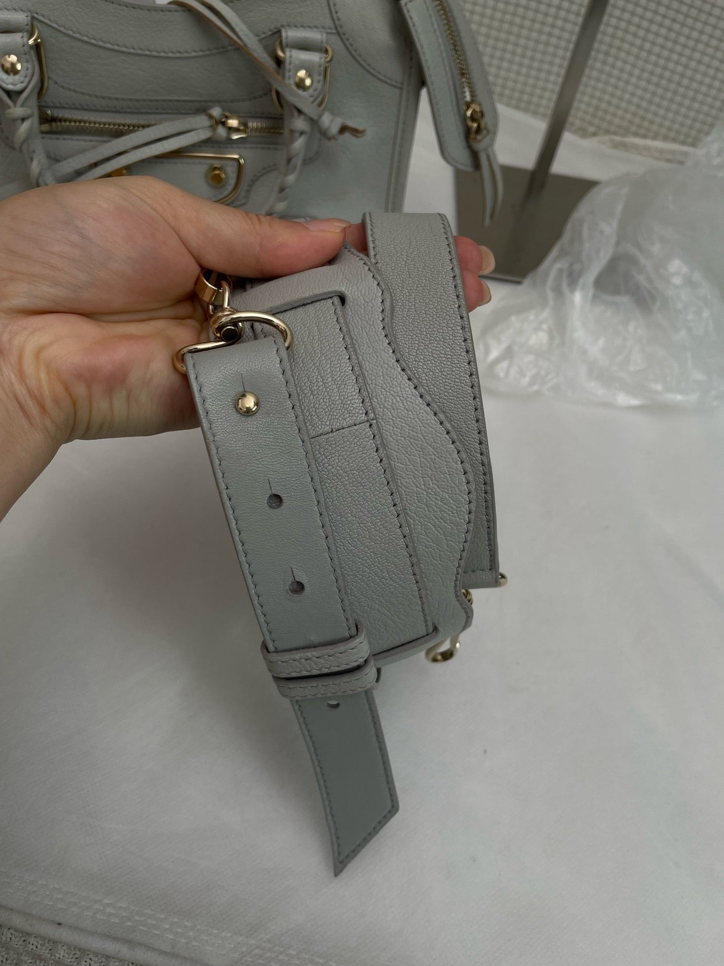 Balenciaga - Neo Classic - Leather - Grey - (small)