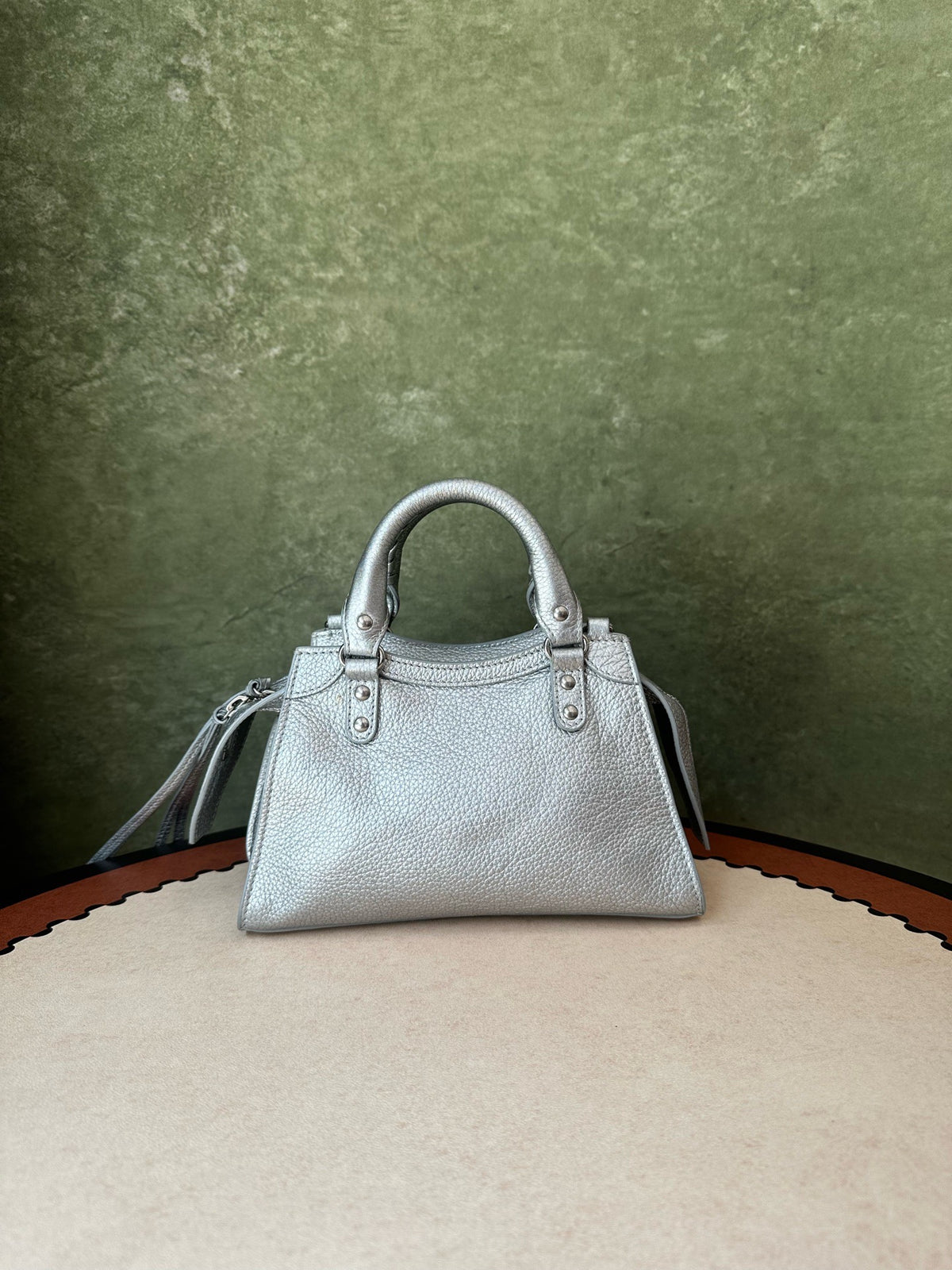 Balenciaga - Neo Classic Mini - Leather - Silver - (mini)