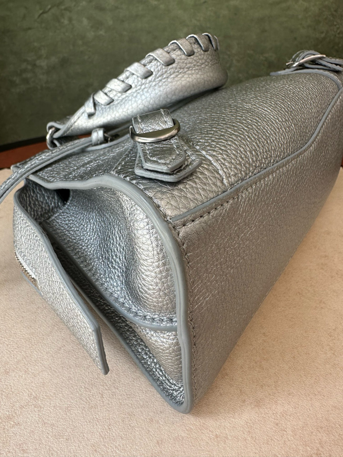 Balenciaga - Neo Classic Mini - Leather - Silver - (mini)