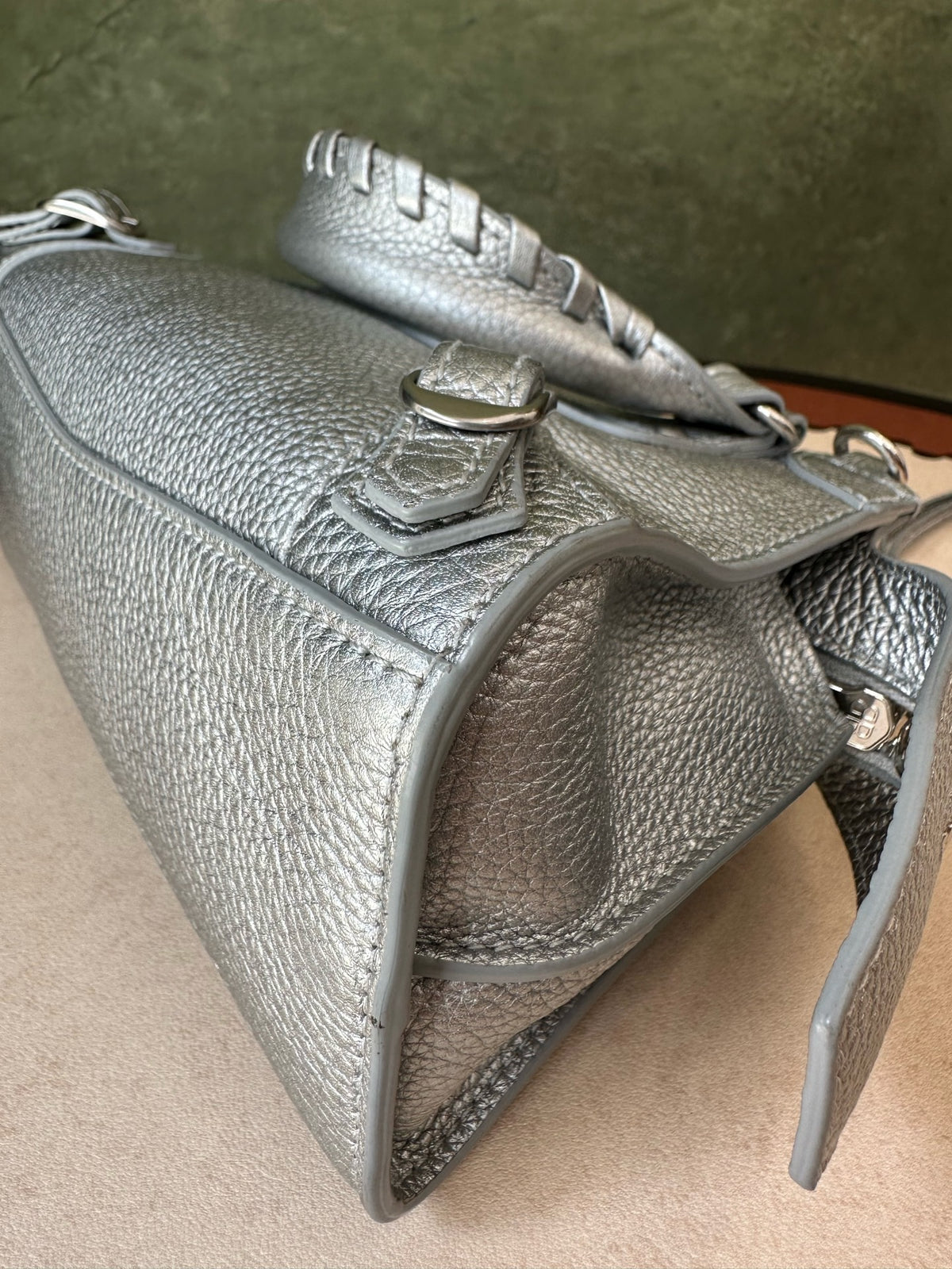Balenciaga - Neo Classic Mini - Leather - Silver - (mini)