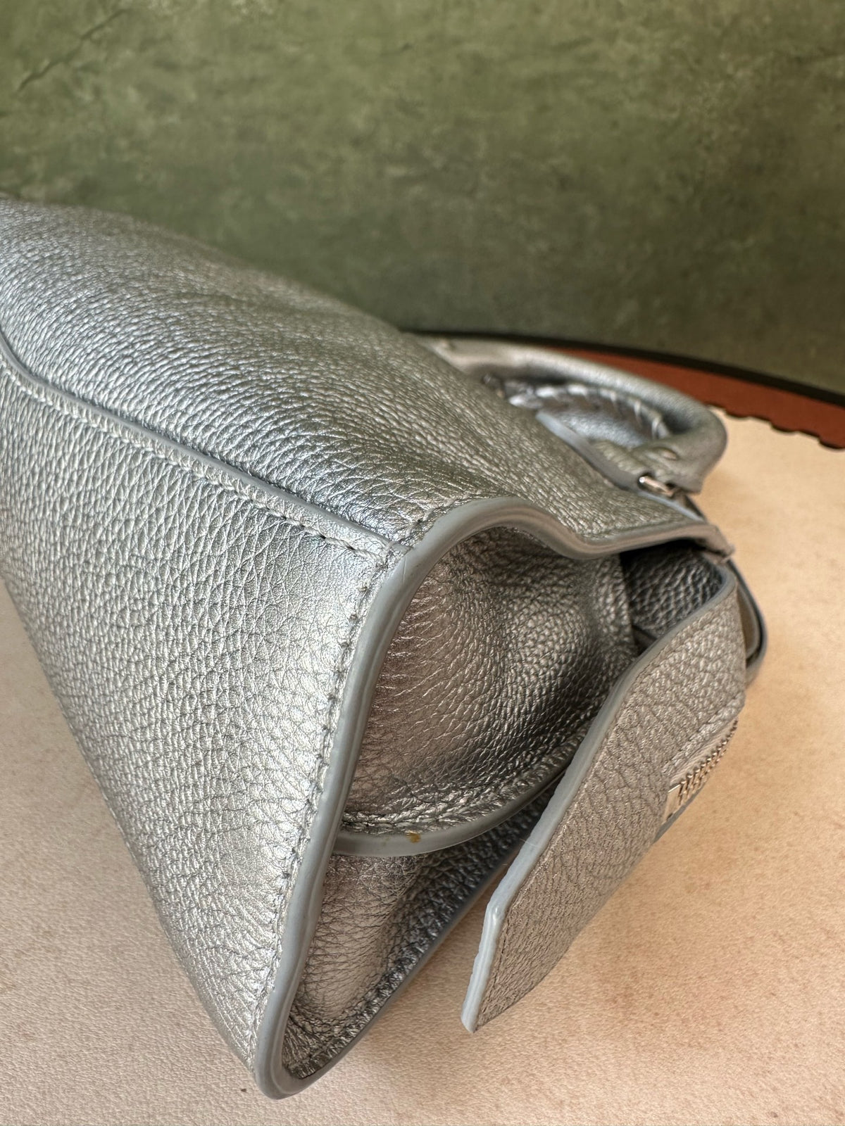 Balenciaga - Neo Classic Mini - Leather - Silver - (mini)