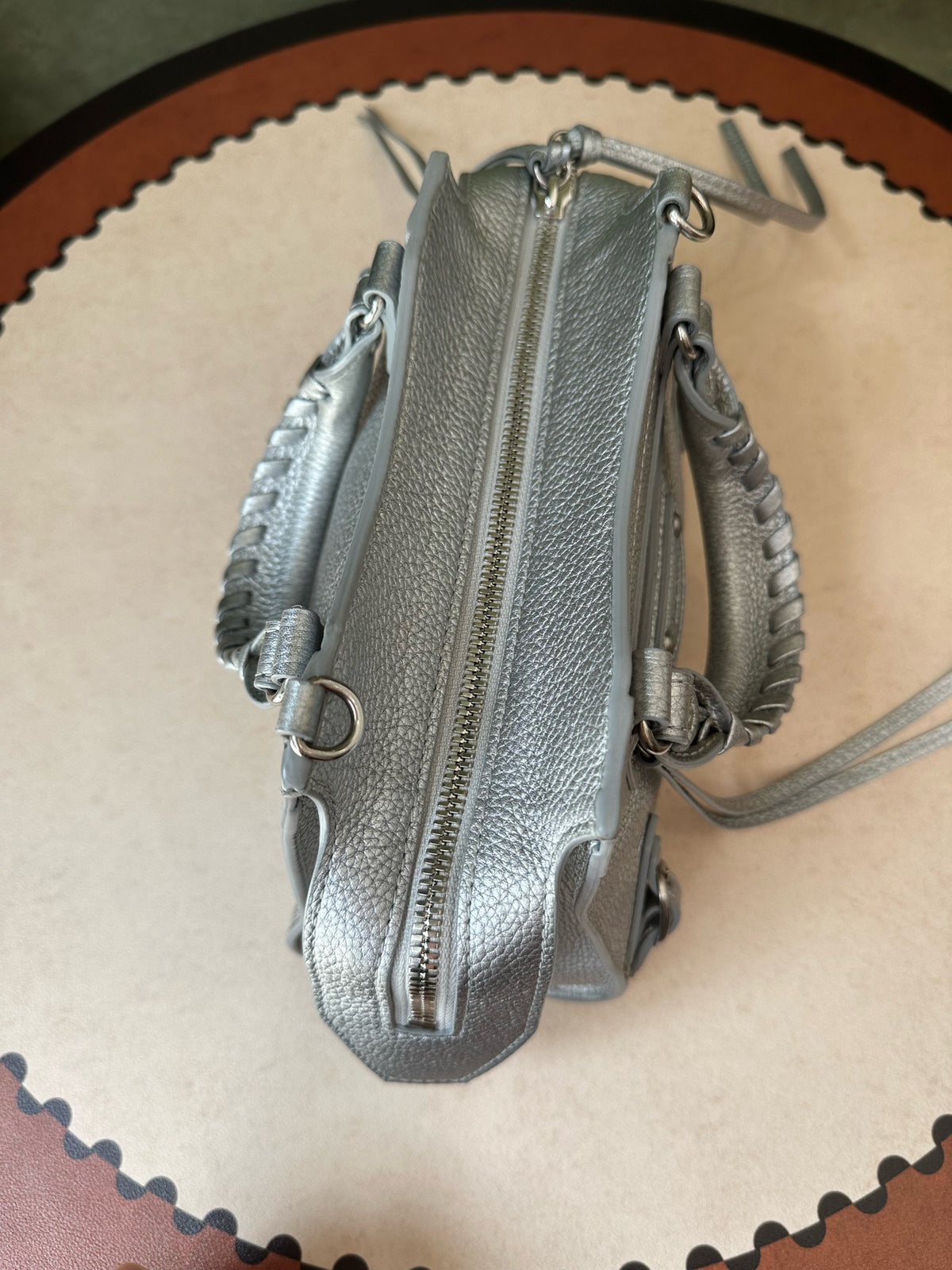 Balenciaga - Neo Classic Mini - Leather - Silver - (mini)