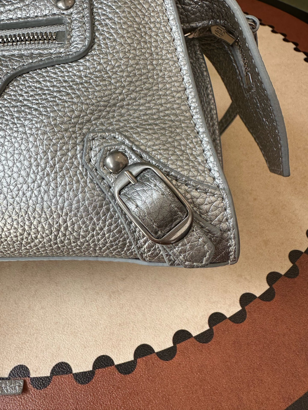 Balenciaga - Neo Classic Mini - Leather - Silver - (mini)