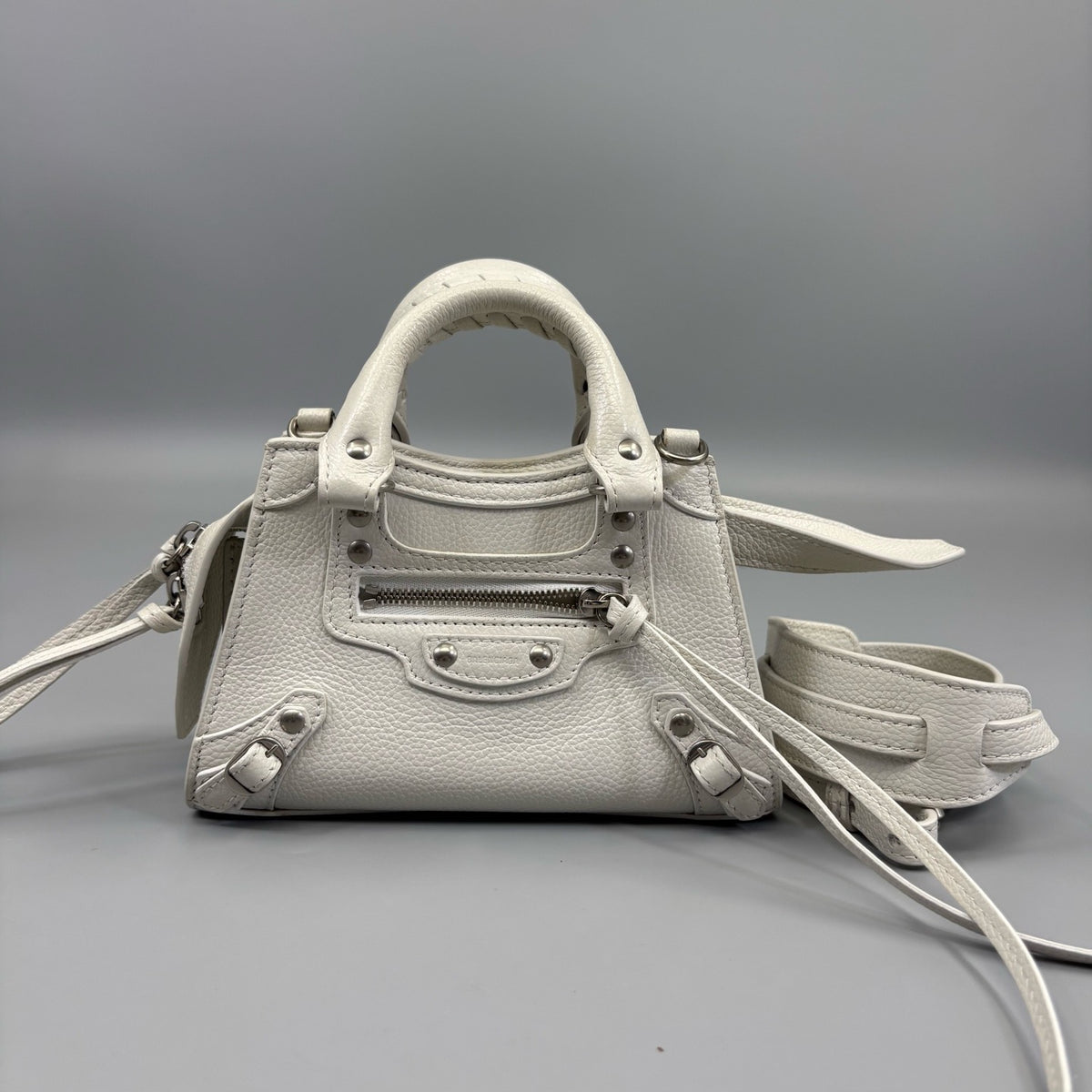 Balenciaga - Neo Classic Mini - Leather - White - (mini)