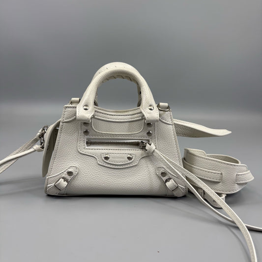 Balenciaga - Neo Classic Mini - Leather - White - (mini)