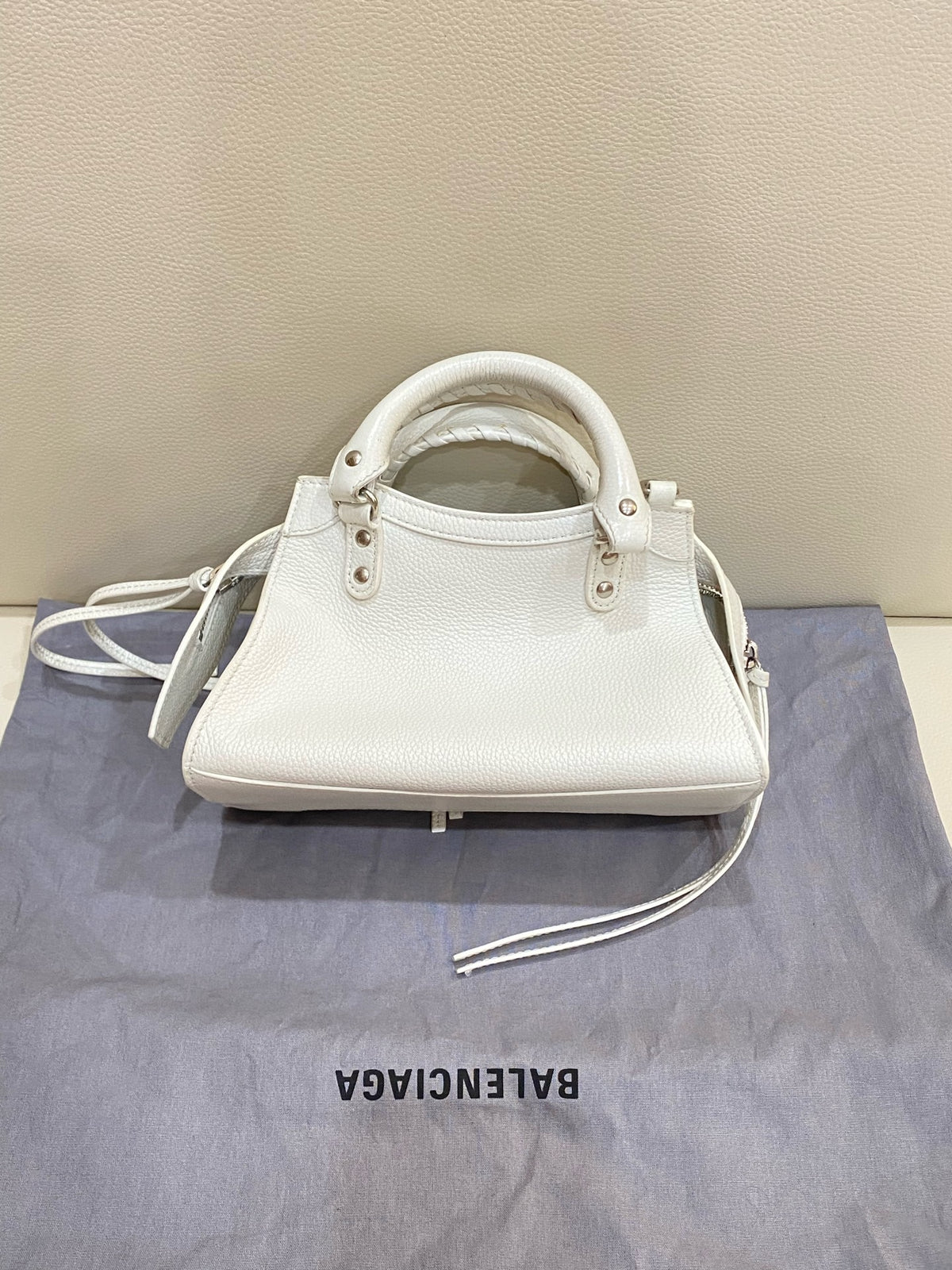 Balenciaga - Neo Classic Mini - Leather - White - (mini)