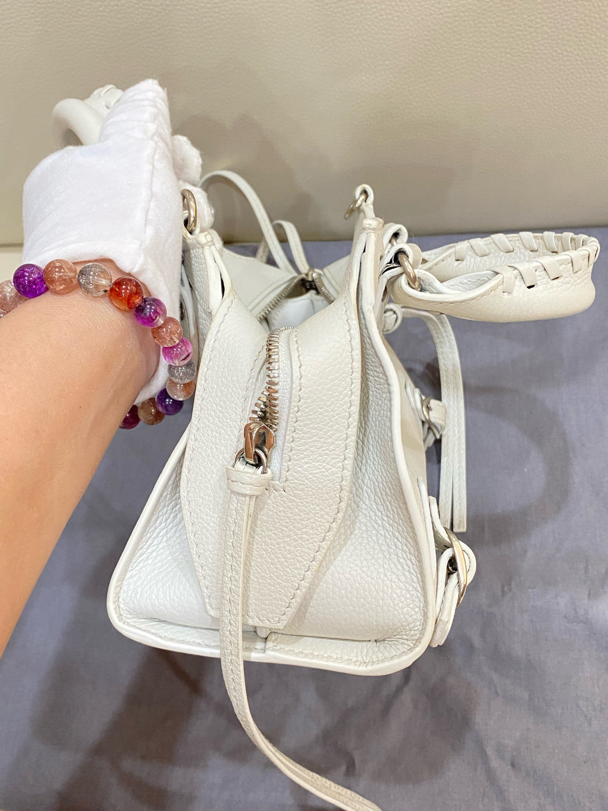 Balenciaga - Neo Classic Mini - Leather - White - (mini)