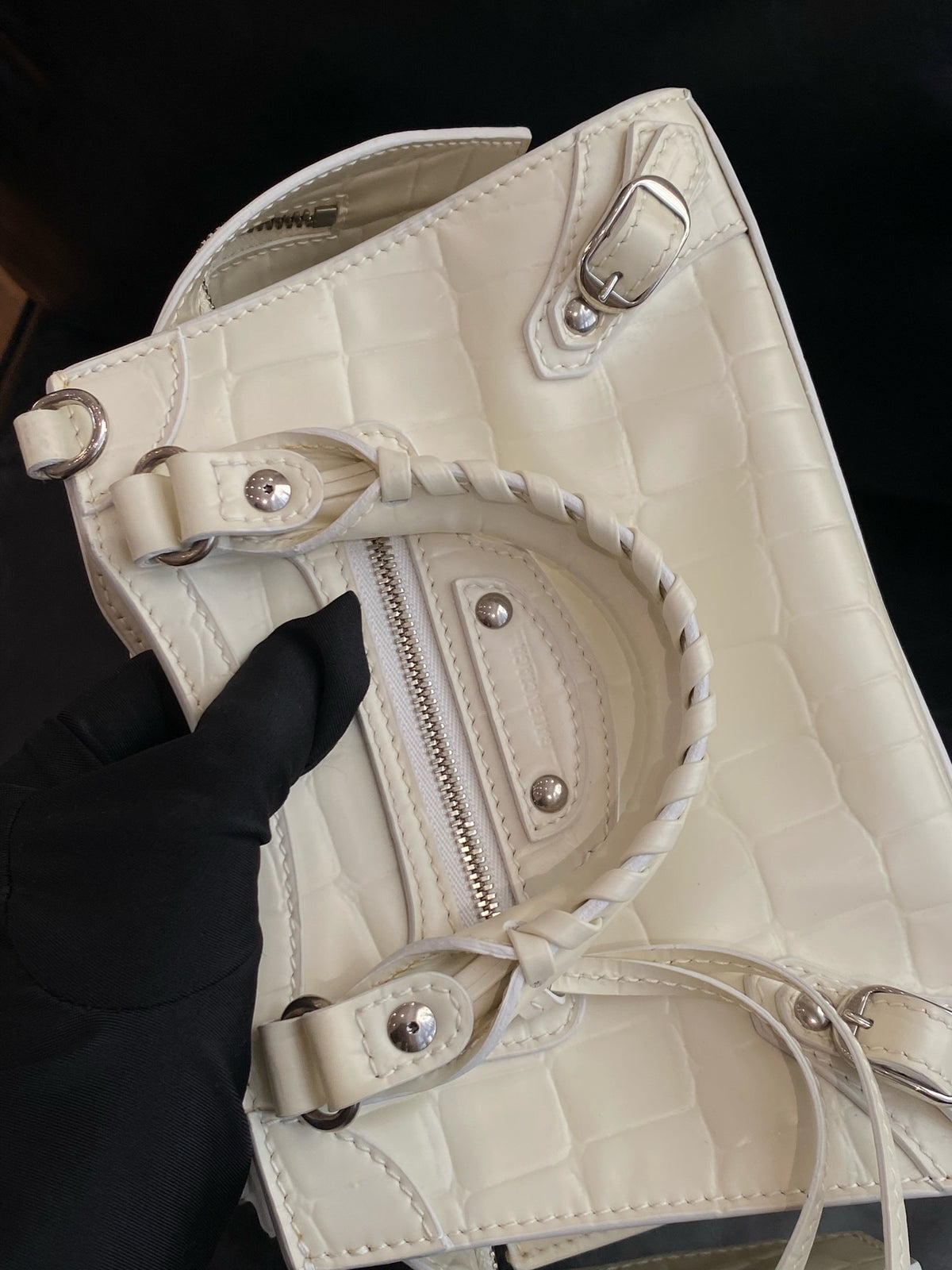 Balenciaga - Neo Classic Mini - Leather - White - (mini)
