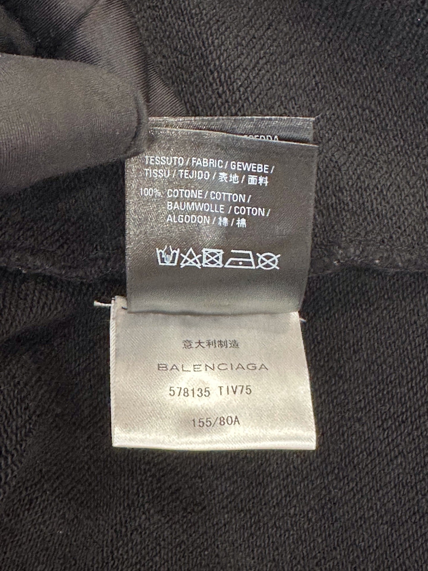 Balenciaga - Other - Cotton - Black - (XS)