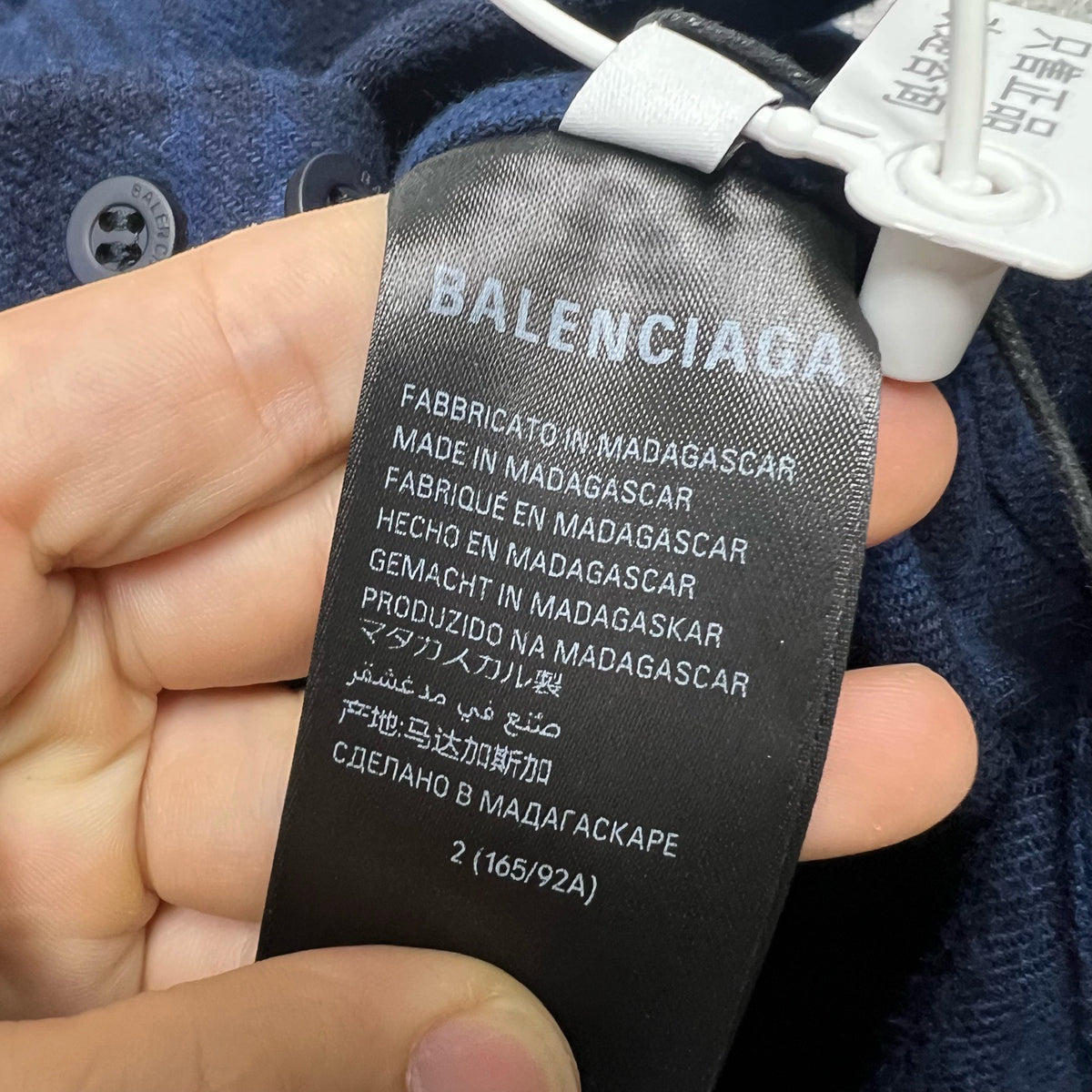 Balenciaga - Other - Cotton - Blue - (2)
