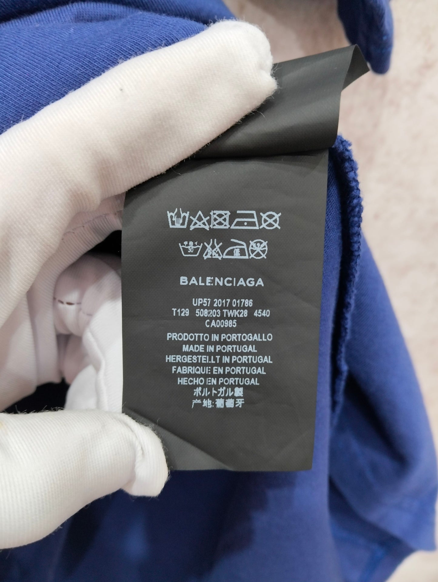 Balenciaga - Other - Cotton - Blue - (M)