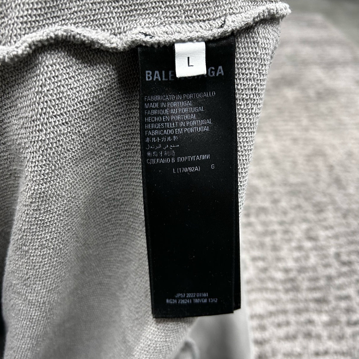 Balenciaga - Other - Cotton - Grey - (L)