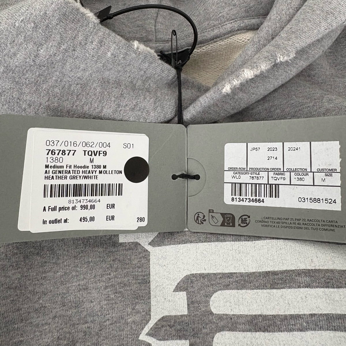 Balenciaga - Other - Cotton - Grey - (M)