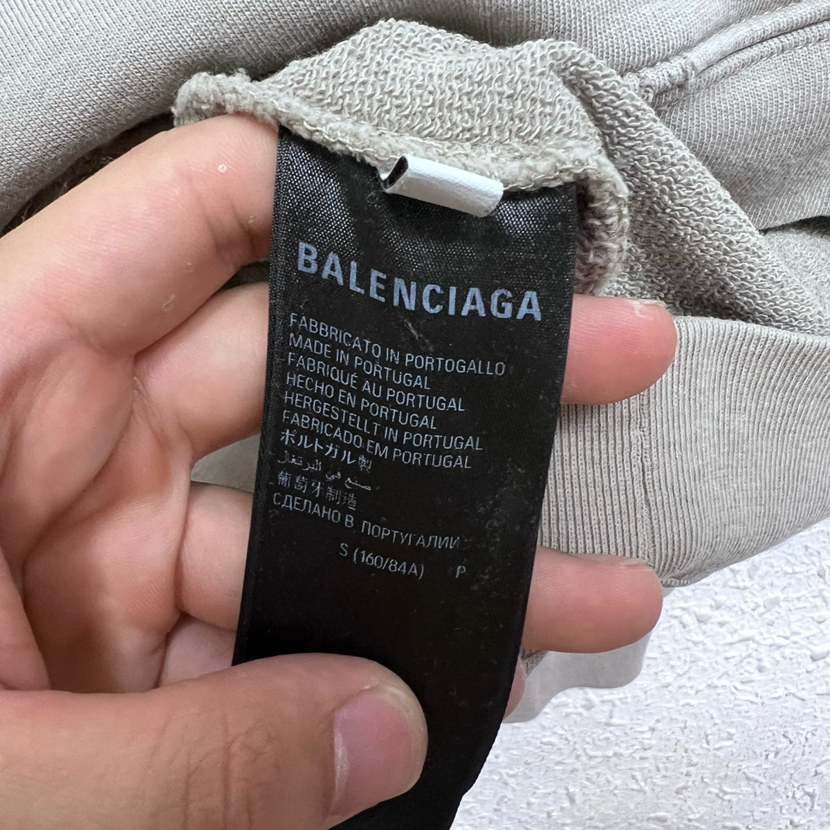 Balenciaga - Other - Cotton - Grey - (S)