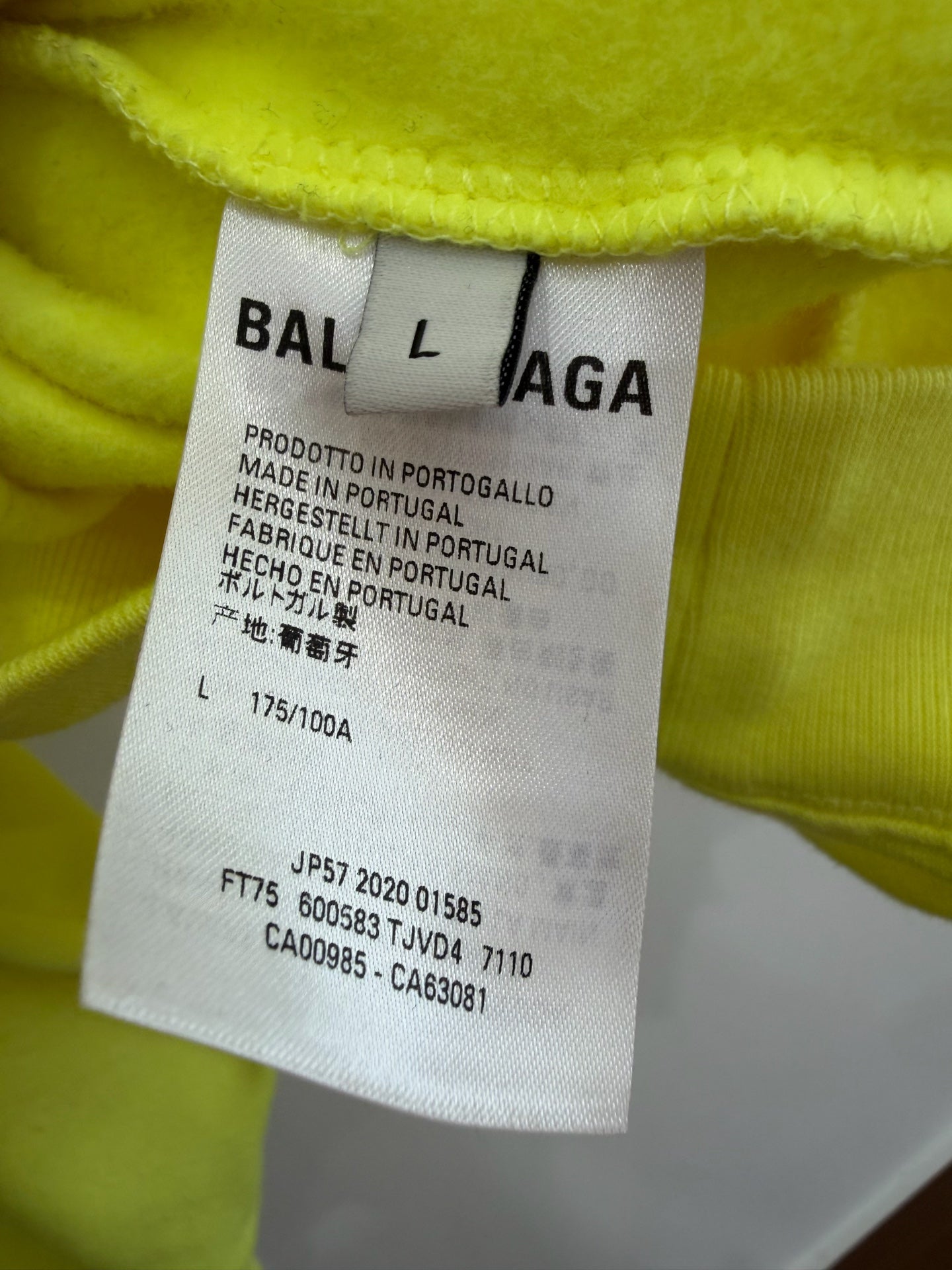 Balenciaga - Other - Cotton - Yellow - (L)