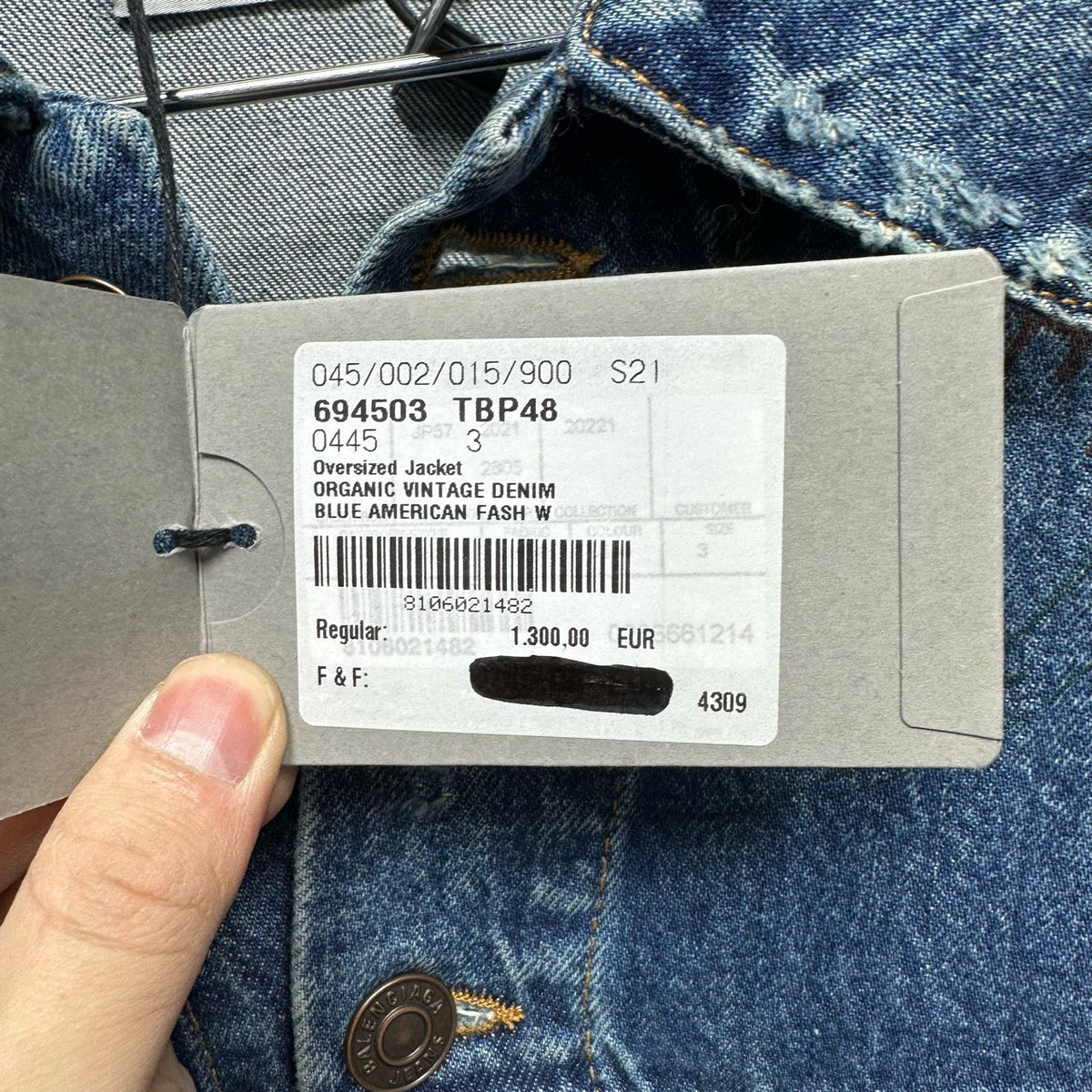 Balenciaga - Other - Denim - Jeans - Blue - (3)
