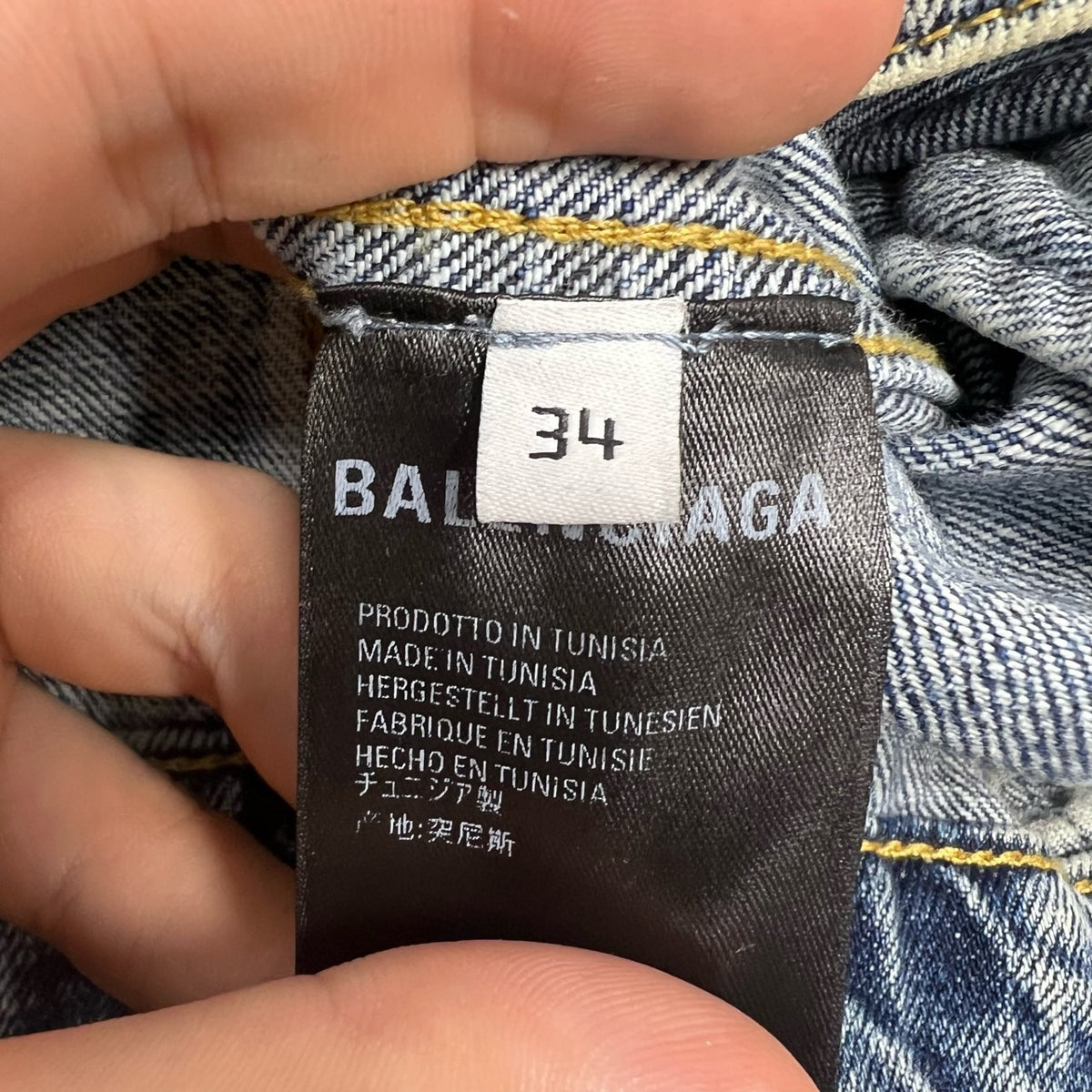Balenciaga - Other - Denim - Jeans - Blue - (34)