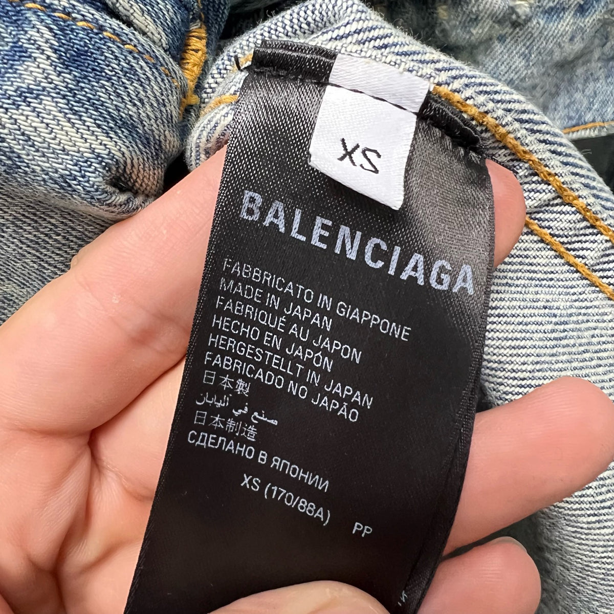 Balenciaga - Other - Denim - Jeans - Blue - (XS)