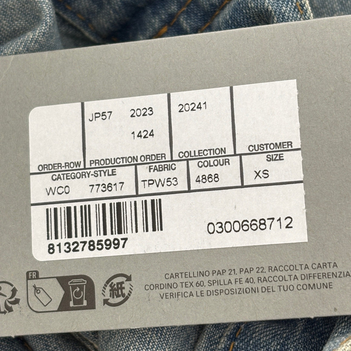 Balenciaga - Other - Denim - Jeans - Blue - (XS)