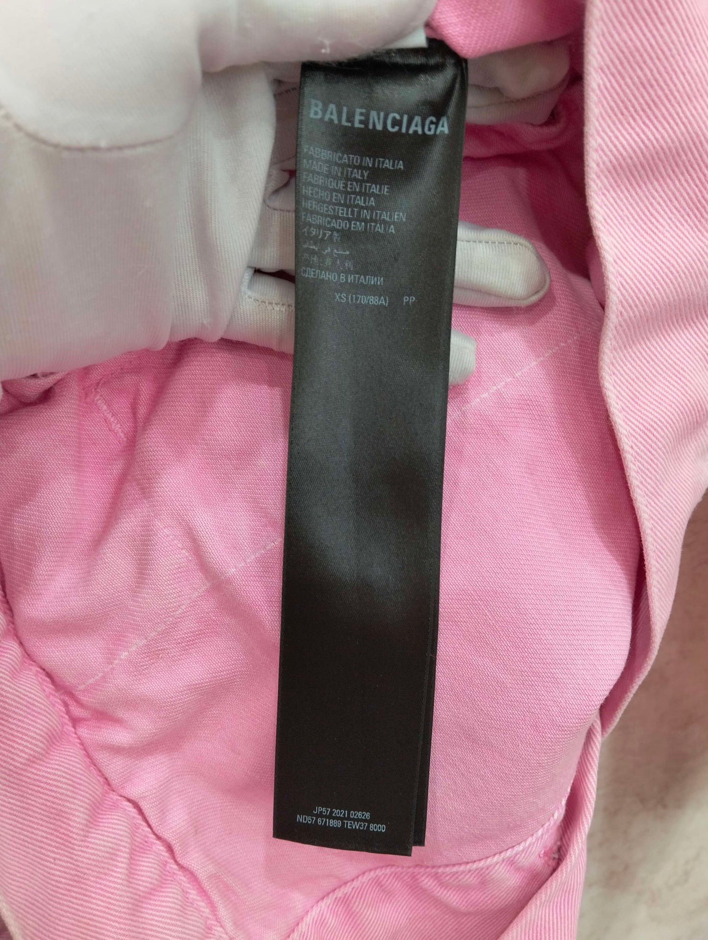 Balenciaga - Other - Denim - Jeans - Pink - (XS)