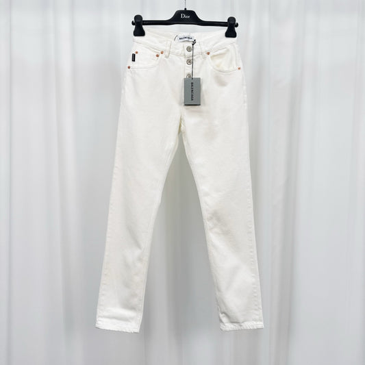 Balenciaga - Other - Denim - Jeans - White - (26)