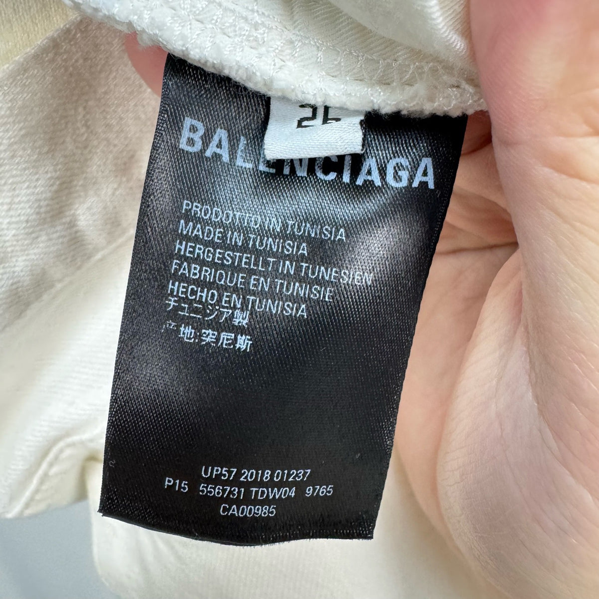 Balenciaga - Other - Denim - Jeans - White - (26)