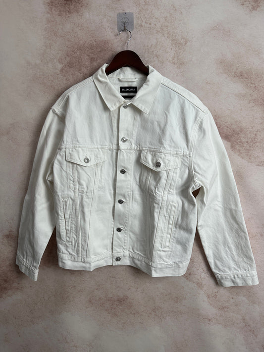 Balenciaga - Other - Denim - Jeans - White - (44)