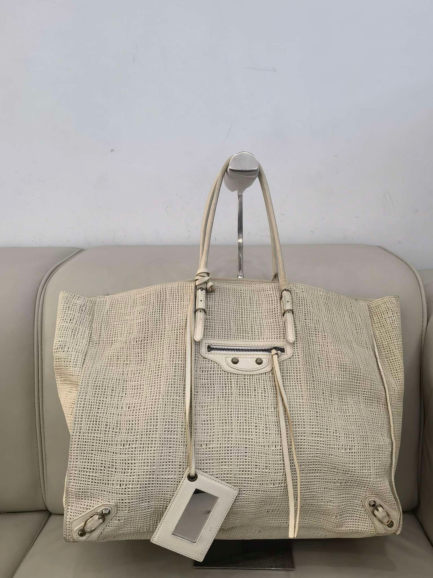 Balenciaga - Other - Leather - Beige - (large)