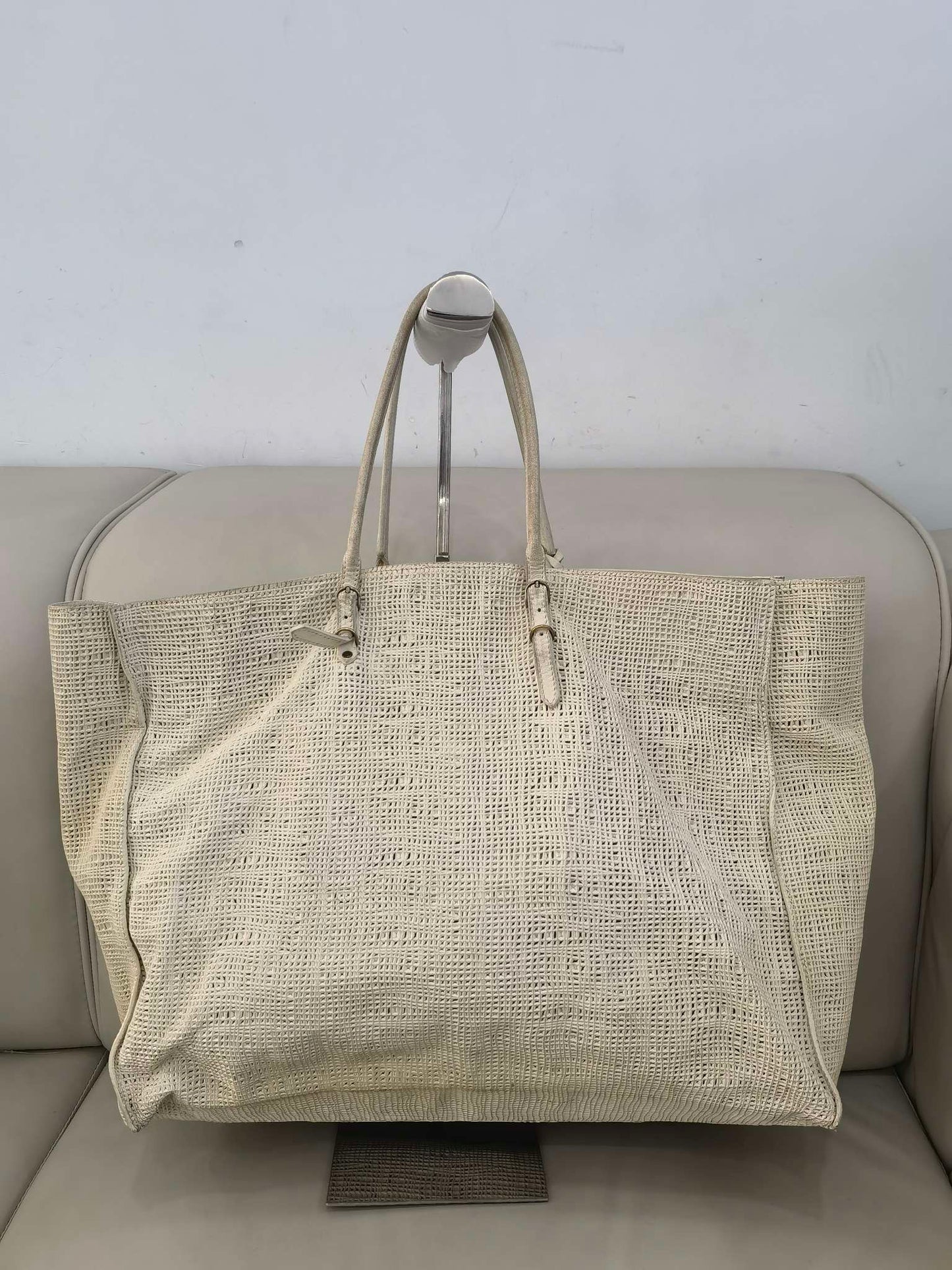 Balenciaga - Other - Leather - Beige - (large)
