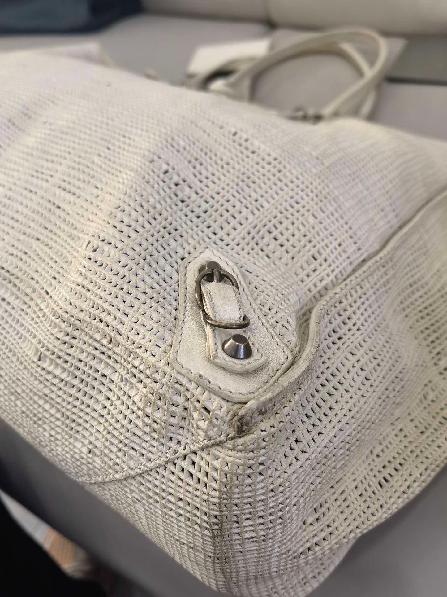 Balenciaga - Other - Leather - Beige - (large)