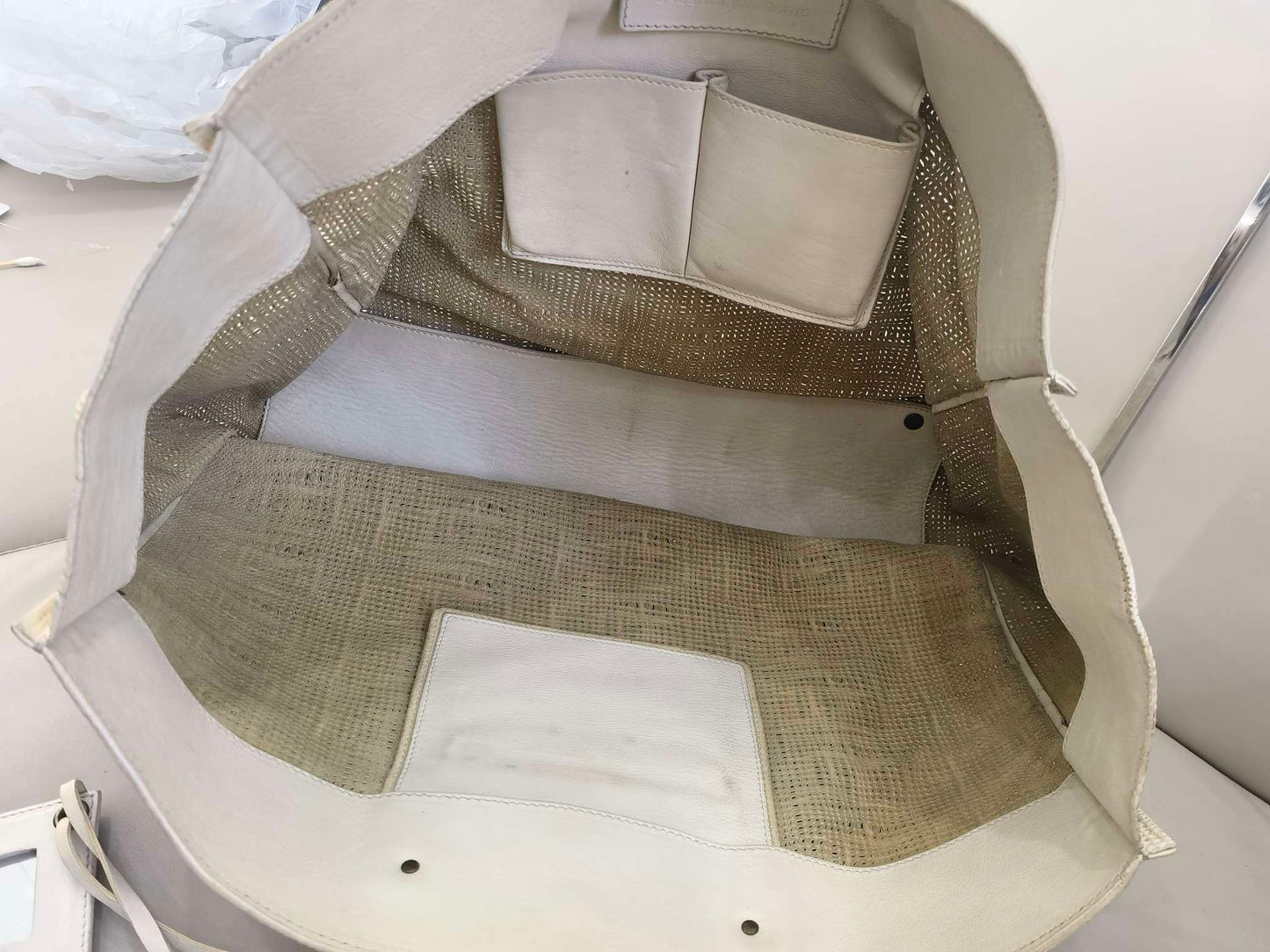 Balenciaga - Other - Leather - Beige - (large)