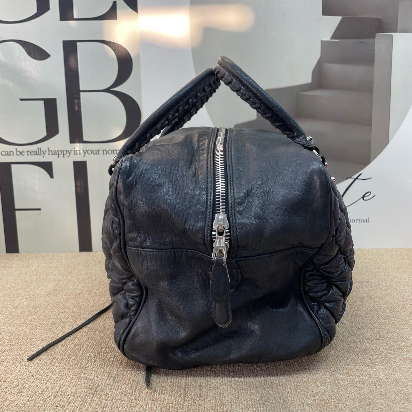 Balenciaga - Other - Leather - Black - (large)