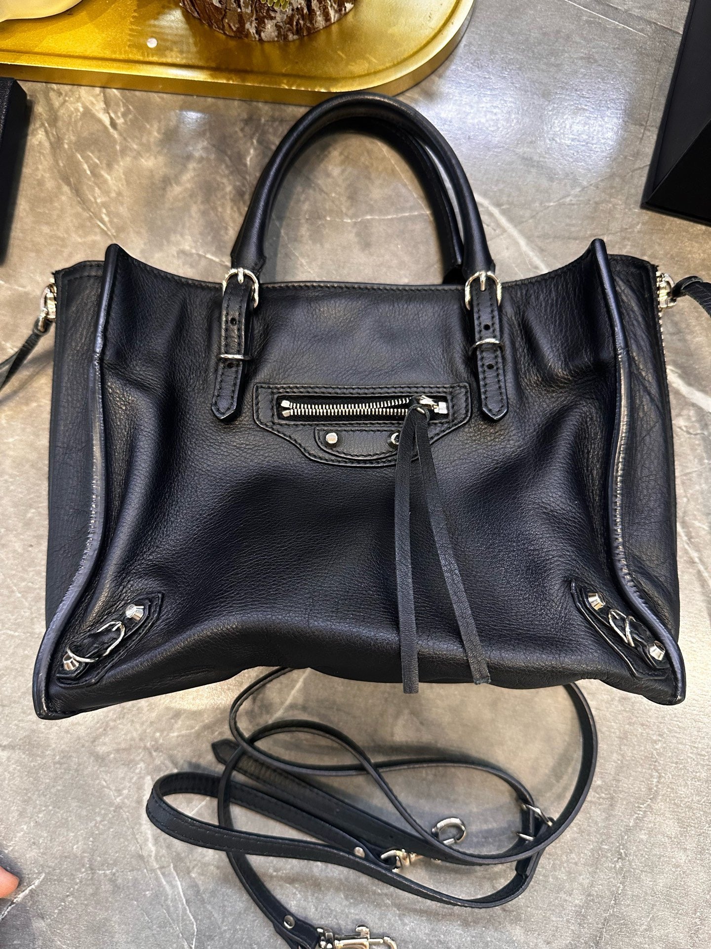 Balenciaga - Other - Leather - Black - (small)