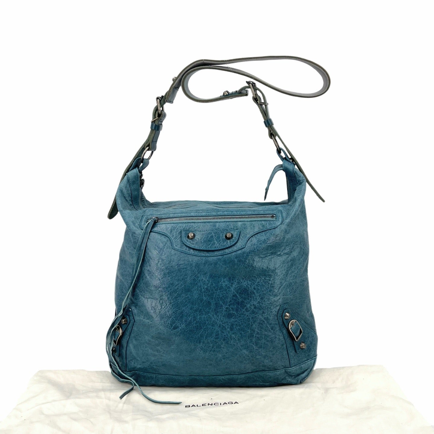 Balenciaga - Other - Leather - Blue - (large)